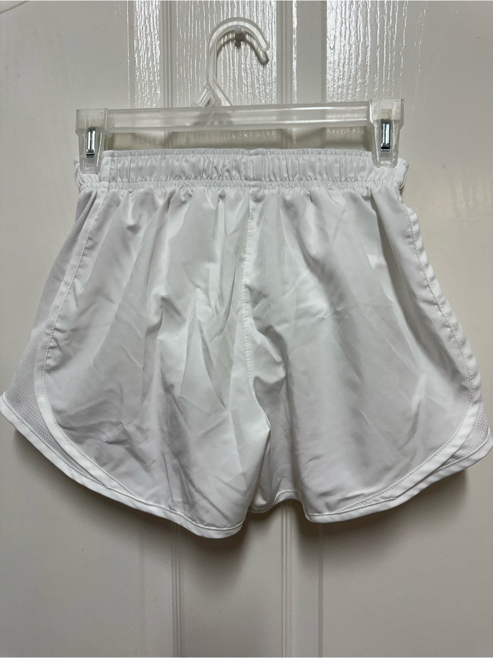 Nike White Women's Athletic Running Shorts